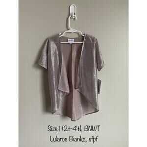 Size 1 Lularoe Bianka- kids kimono